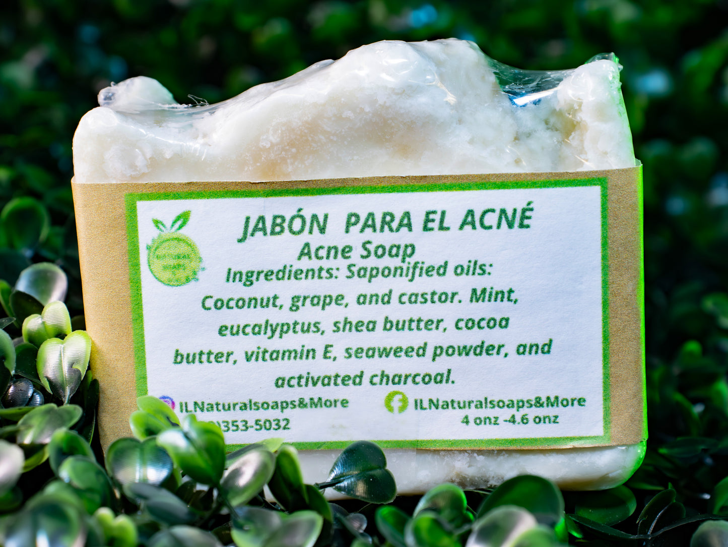 Jabón Artesanal para el Acné