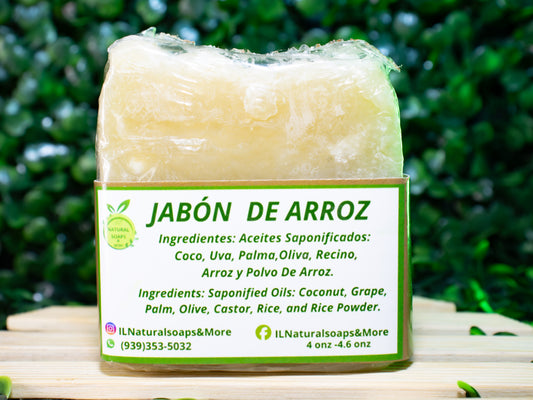 Jabón de Arroz Artesanal