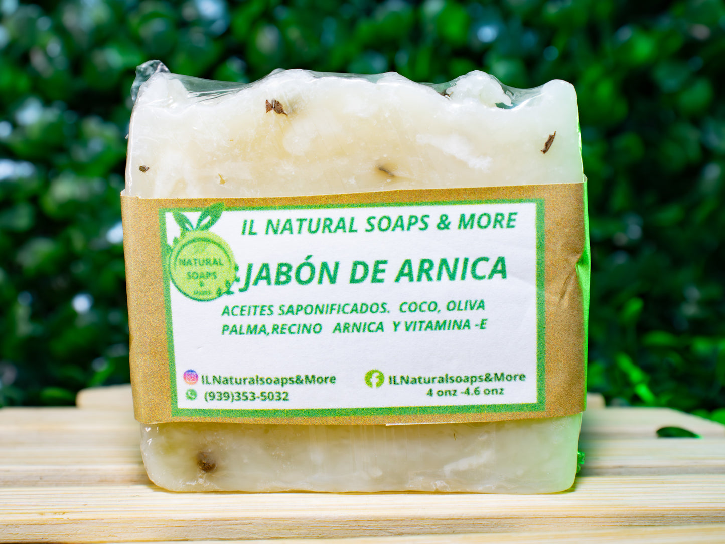 Jabón de Árnica Artesanal