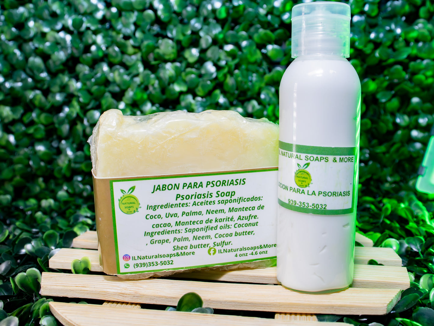 Set de Jabón y Loción para Psoriasis