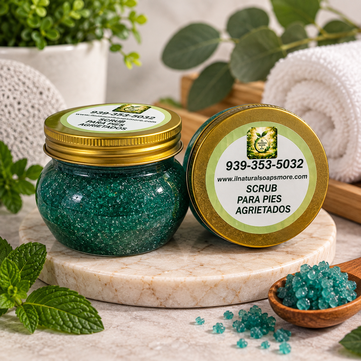 Scrub para Pies Agrietados